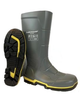 Picture of ONGUARD INDUSTRIES LLC MZ2LE02.08 DUNLOP Acifort MetMAX - Metatarsal Guard boots for Men & Women - Safety boots with Steel Toe - Waterproof Work Boots - Chemical and Slip resistant - Dark Grey/Yellow - Size 4-16 (EA)