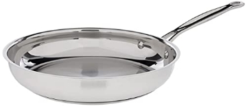 Picture of Cuisinart 722-24 Cuisinart 10-Inch Open Skillet, Chef's Classic Stainless Steel Cookware Collection, 722-24 (EA)