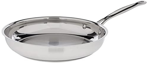 Picture of Cuisinart 722-24 Cuisinart 10-Inch Open Skillet, Chef's Classic Stainless Steel Cookware Collection, 722-24 (EA)