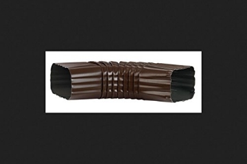 Picture of AMERIMAX 2526519 Amerimax 2 in. H x 3 in. W x 9 in. L Brown Aluminum B Downspout Elbow (PK-15-EA)