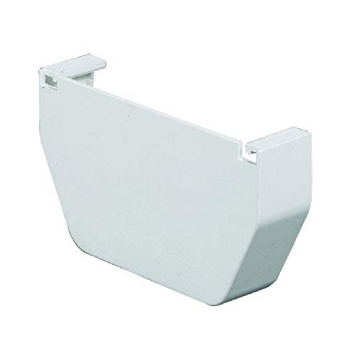 Picture of AMERIMAX T0511 Amerimax Gutter End Cap, Contemporary, Vinyl, White, 5-in. -T0511 (PK-20-EA)