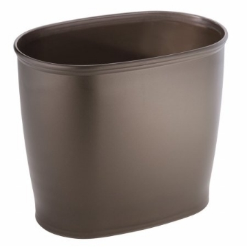 Picture of IDESIGN 93440 InterDesign Kent Bronze Oval Wastebasket (EA)