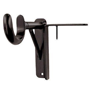 Picture of TAP BRACKET TBBRONZ-MC6 Spark Innovators Bronze Tap Bracket - Hang Curtains in 30 Seconds! No Drill Instant Curtain Rod Brackets - Fits 1.25", Holds 30 lbs, As Seen on TV, Set of 2 (EA)