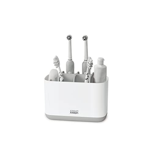 Picture of JOSEPH JOSEPH 70510 EasyStore™ Large Light Gray Toothbrush Holder (EA)