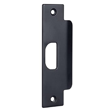 Picture of BRINKS COMMERCIAL BC41014 BRINKS Commercial - Replacement Door ASA Strike Plate, Matte Black Finish - Reinforce Security on Your Doors (EA)
