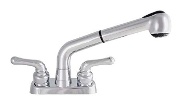Picture of Ldr 012 52445CP Laundry Faucet, 2 Handles, Chrome, 4-In. Centerset (EA)