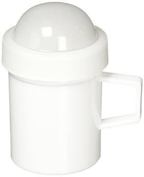Picture of NORPRO 199 Norpro Multipurpose Sugar Flour Powdered Sugar Shaker Dust Sifter 4.25" Tall New,White (EA)