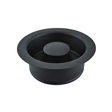 Picture of THE KEENEY MANUFACTURING COMPANY K5417BLK Keeney Manufacturing K5417BLK Garbage Disposal Flange and Stopper, Black (EA)