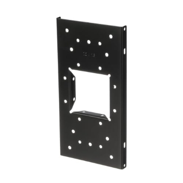 Picture of GIBRALTAR MAILBOXES UMBS0B06AM Architectural Mailboxes UMBS0B06AM Mounting Board, Steel Accessory, No Size, Black (EA)