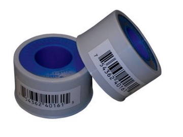 Picture of AA THREAD SEAL 01440161 AA Thread Seal Blue 520 in. L x 1 in. W Thread Seal Tape 0.6 oz. (PK-50-EA)