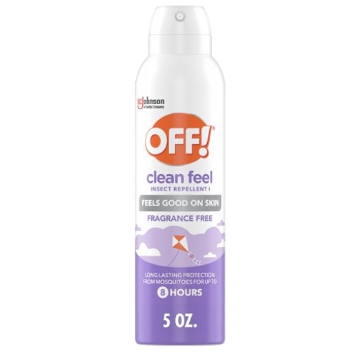 Picture of Off 03762 OFF! Clean Feel Insect Repellent Aerosol with 20% Picaridin, Bug Spray with Long Lasting Protection from Mosquitoes, Feels Good on Skin, 5 oz (EA)