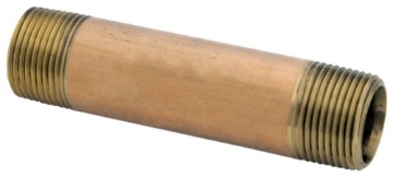 Picture of Andersen 38300-1630 Anderson Metals 38300-1630 Lead Nipple, Brass (EA)