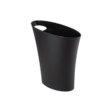 Picture of Umbra 082610-040 Umbra 082610-040 Skinny Black Waste Can (PK-6-EA)