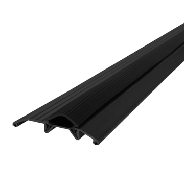 Picture of M-D BUILDING PRODUCTS 11821 M-D Building Products 11821 3-3/4 in. x 3/4 in. x 36 in. Black Aluminum and Vinyl Heavy-Duty Low-Profile Threshold (PK-6-EA)