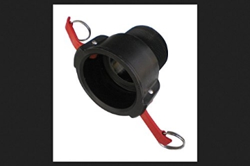 Picture of ASM INDUSTRIES 58-1415L Pacer Polypropylene Female Coupler 1-1/2 in. Dia. x 1-1/2 in. Dia. Black 1 pk (EA)