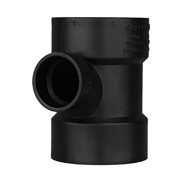 Picture of CHARLOTTE PIPE 632131 CHARLOTTE PIPE 3X3X1 1/2 DWV SAN TEE REDUCING HUBXHUB DWV (DRAIN, WASTE AND VENT) (1 Unit Piece) (EA)