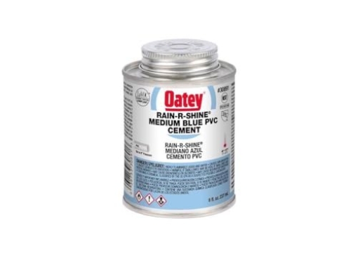 Picture of OATEY CO 30891 Oatey® PVC Rain-R-Shine Cement, Blue, 8 Oz. (EA)