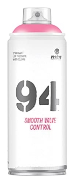 Picture of SPRAY PLANET USA INC EX0140165M Montana Orchid Pink MTN 94 Spray Paint, 400-Millilitre Matt (PK-6-EA)