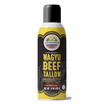 Picture of CORNHUSKER KITCHEN LLC 81205 Cornhusker Kitchen Wagyu Beef Tallow Spray Cooking Spray -Gourmet Cooking Oil - 10 oz (EA)