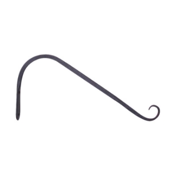Picture of Living Accents 58003 Living Accents Black Wrought Iron 12 in. H Forged Angled Plant Hook 1 pk (EA)