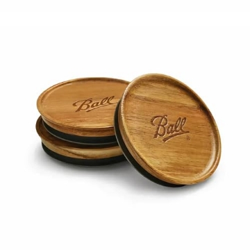 Picture of BALL BOUNCE AND SPORT INC 2141326 Ball Wide Mouth Mason Jar Lid 3 pk (EA)