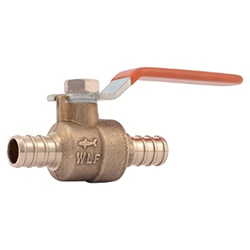 Picture of Shark Industries Ltd 22461LFA SharkBite 22461LFA Brass Crimp Ball Valve, 1/2 Inch x 1/2 Inch (EA)