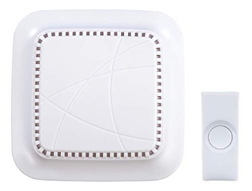 Picture of Heath Zenith 18000120 Wireless White Battery Operated Doorbell Kit (EA)