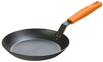 Picture of Lodge Cast Iron CRS10HH61 Lodge Manufacturing Company carbon steel skillet, 10-Inch, Black/Orange (EA)