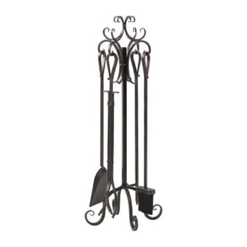 Picture of PANACEA PRODUCTS 15916 Panacea 5-Piece Scroll Top Fireplace Tool Set (EA)