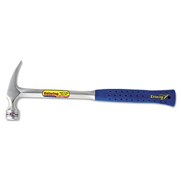 Picture of Estwing E3-22SM Estwing E3-22SM 22 oz Framing Hammer with Long Handle & Shock Reduction Grip - Milled Face (EA)