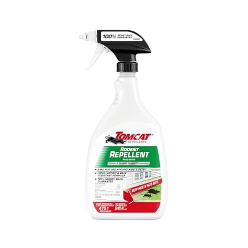 Picture of THE SCOTTS MIRACLE-GRO COMPANY 0368006 Tomcat Repellents Rodent Repellent Ready-to-Use, 1-Pack,24 oz. (PK-6-EA)