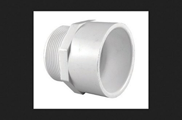 Picture of CHARLOTTE PIPE PVC 02109 0600 Charlotte Pipe 1/2 in. Slip x 1/2 in. Dia. MPT Pipe Adapter (PK-25-EA)