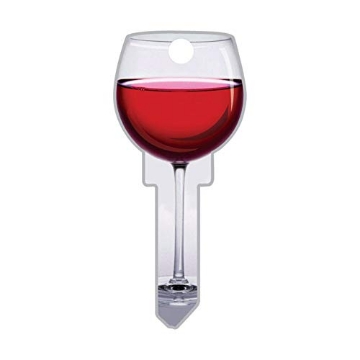 Picture of LUCKY LINE PRODUCTS INC B108K KEYBLANK KW1/11 RED WINE (PK-5-EA)