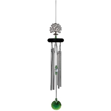 Picture of WOODSTOCK PERCUSSION INC WFTE Woodstock Chimes Signature Collection, Crystal Tree of Life Chime, 19'' Decor Designs Wind Chimes for Outdoor, Patio, Home or Garden Décor (WFTE) (EA)