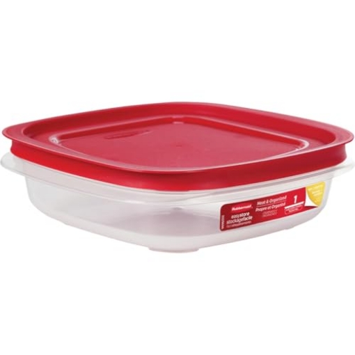 Picture of RUBBERMAID COMMERCIAL 2030353 Rubbermaid INC 5-Cup Easy-find Lid Square Food Storage Container, 1, 071691405320 (EA)