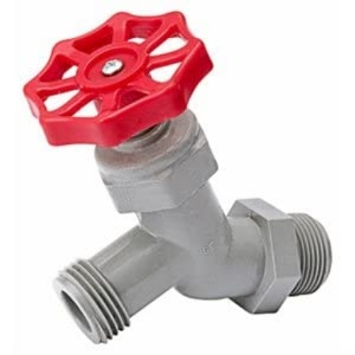 Picture of HOMEWERKS VHNCELF4 BK Products Celcon 3/4 in. MIP x 3/4 in. MHT Plastic No-Kink Hose Bibb (EA)