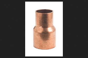 Picture of NIBCO INC W00930C Mueller Streamline 1-1/2 in. Sweat x 1 in. Dia. Sweat Copper Reducing Coupling (EA)