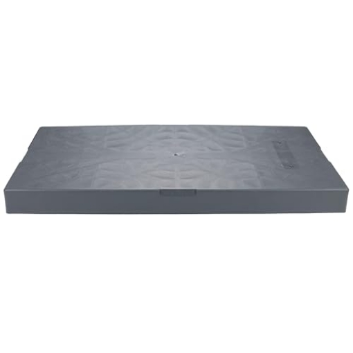 Picture of DIVERSIFIEF DYNAMICS CORP EL1838-3 DiversiTech EL1838-3 E Lite Plastic Equipment Pad for HVAC Systems, Outdoor Equipment Mounting Base, Condenser Pad, 18" x 38" x 3", Gray (EA)