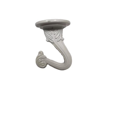 Picture of Living Accents 58034 Living Accents White Zinc 1.5 in. H Sturdy Swag Hook 2 pk (EA)