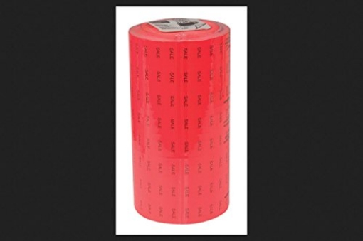 Picture of MONARCH 1136RSINK Centurion 2 Line Red Sale Label Fits Monarch 1136 Handheld Price Labeler Black (EA)