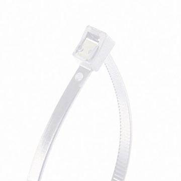 Picture of GARDNER BENDER 45-311UVBSC Gardner Bender 45-311SC Nylon Self-Cutting Cable Tie, 11 inch, 50 lb. Tensile, Twist-Off Tail, Zip Tie, 20 Pk., Natural White (EA)