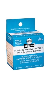 Picture of HARVEY'S 95005 WM Harvey 95005 0 1-1/2" x 2 Yards E-Z Clean Abrasive Sandcloth (EA)
