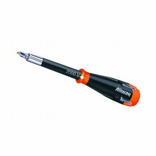 Picture of ALLWAY TOOLS INC SD41 Screwdriver Multi-Bit 4-In-1 (EA)