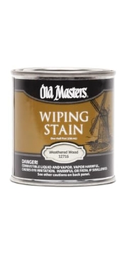 Picture of DIAMOND VOGEL INC 12716 Old Masters 12716 Semi-Transparent Oil-Based Wiping Stain, 0.5 Pint, Weathered Wood (PK-6-EA)