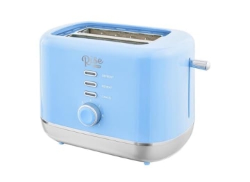Picture of STOREBOUND LLC RTT200GBSK06 RISE BY DASH Plastic Blue 2 Slot Toaster 7.4 in. H X 7.2 in. W X 11.1 in. D (EA)