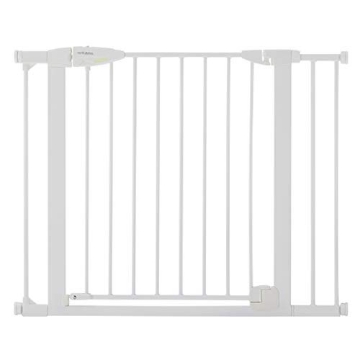 Picture of NORTH STATES 5335 North States 5024129 30 x 29.75-40.5 in. Toddleroo White Metal Auto-Close Gate (EA)