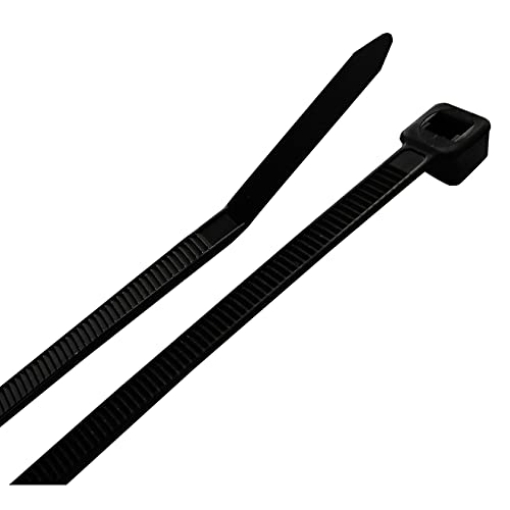 Picture of ACE TRADING - CMA 3 75S-200-8-UVM Steel Grip 3004683 8 in. Cable Tie44; Black - Pack of 1000 (EA)