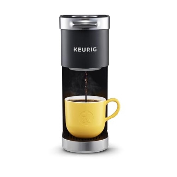 Picture of KEURIG GREEN MOUNTAIN INC 5000200239 Keurig K-Mini Plus Single Serve K-Cup Pod Coffee Maker, with 6 to 12oz Brew Size, Stores up to 9 K-Cup Pods, Travel Mug Friendly, Matte Black (EA)