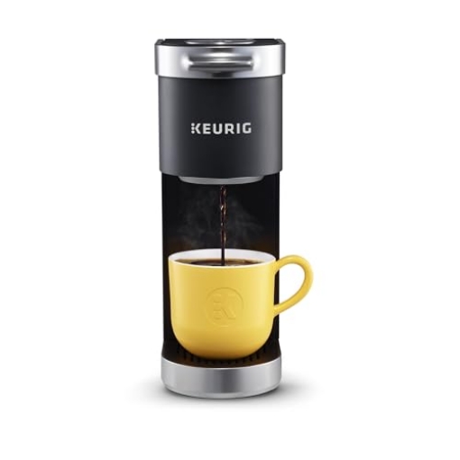 Picture of KEURIG GREEN MOUNTAIN INC 5000200239 Keurig K-Mini Plus Single Serve K-Cup Pod Coffee Maker, with 6 to 12oz Brew Size, Stores up to 9 K-Cup Pods, Travel Mug Friendly, Matte Black (EA)