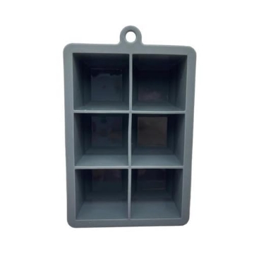 Picture of BARY3 BAR-0767 barY3 Grey Silicone Ice Tray 6 (EA)